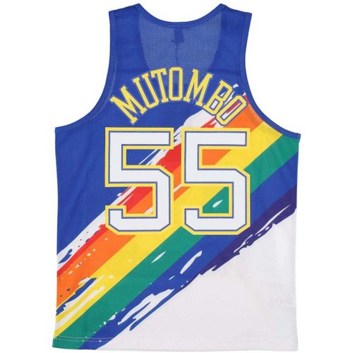 Debardeur Paint B Mesh Tank No 55 Dikembe Mutombo - Mitchell And Ness - Modalova