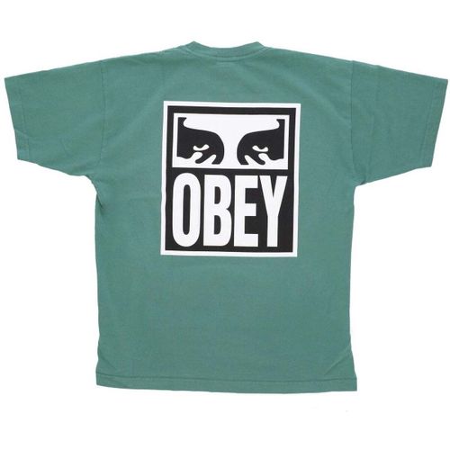 T-shirt Obey Eyes Icon 2 Palm Leaf - Obey - Modalova