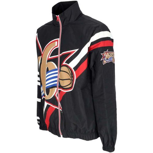 Blouson Explod Logo Warm Up Jacket - Mitchell And Ness - Modalova