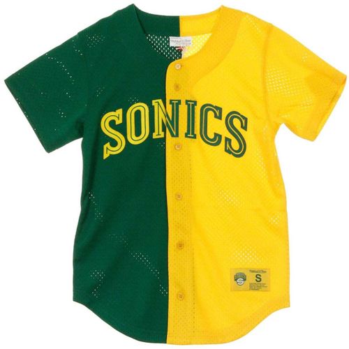 Chemise Split Mesh Button Front - Mitchell And Ness - Modalova