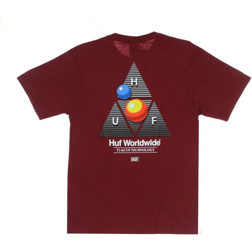 T-shirt Video Format Triple Triangle Tee Cardinal - Huf - Modalova