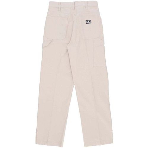 Pantalon Big Timer Twill Double Knee Carpenter Pant Clay - Obey - Modalova