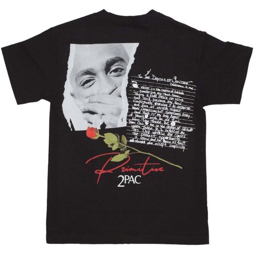 T-shirt Lyrics Ii Tee X Tupac - Primitive - Modalova
