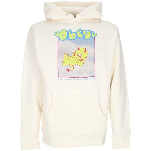 Sweatshirts à capuche Drifting On a Daydream Basic Hood Fleece Bone - Obey - Modalova