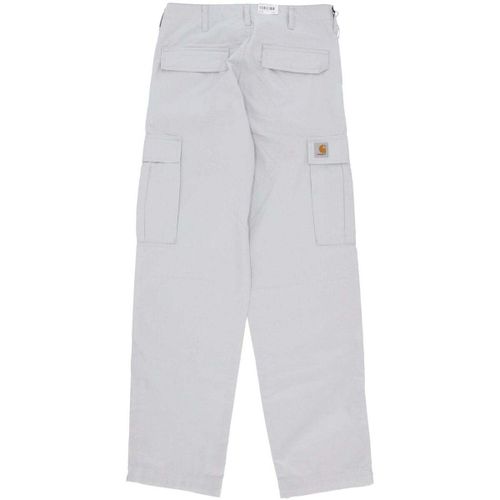 Pantalon Pantalone Lungo Uomo Regular Cargo Pant Sonic Silver Rinsed - Carhartt - Modalova