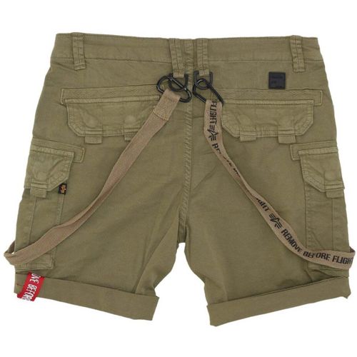 Short Pantalone Corto Uomo Utility Short Olive - Alpha Industries - Modalova