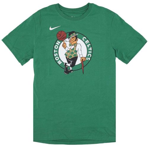 T-shirt Maglietta Uomo Nba Logo Essential Tee Boscel Clover - Nike - Modalova
