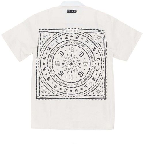 Chemise Camicia Manica Corta Uomo Chicano Work Shirt White - Game - Modalova