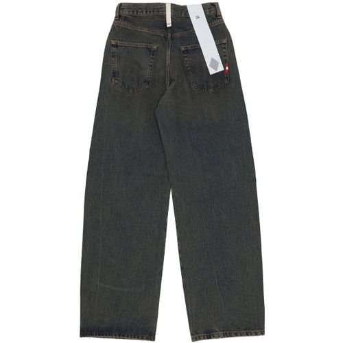 Jeans Jeans Donna W Danielle Denim Green Dirty - Amish - Modalova