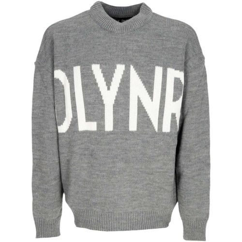Pull Maglione Uomo Sweater Logo Grey - Dolly Noire - Modalova