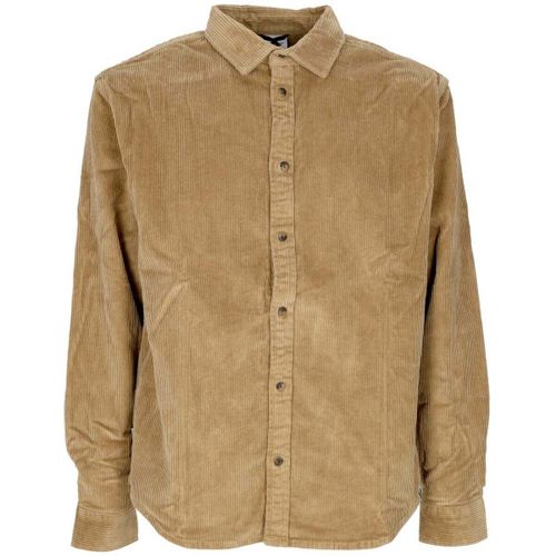 Chemise Camicia Manica Lunga Uomo Tree Icon Cord Khaki - Element - Modalova