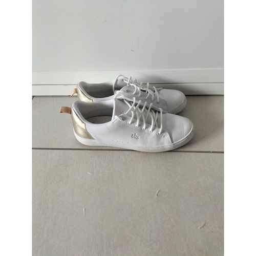 Baskets basses Baskets cuir blanc - TBS - Modalova