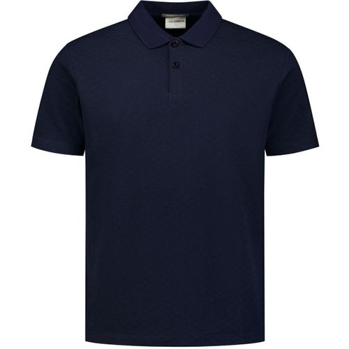 Polo Polo en Maille Structuré Marine - No Excess - Modalova