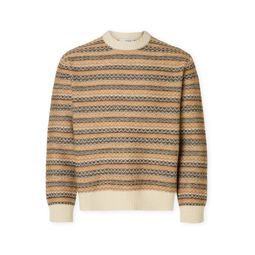 Pull Revy Knit - Egret/Chipmunk - Selected - Modalova