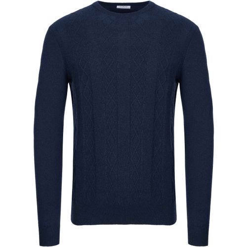 Pull Kaschmir Pullover navy - Malo Optimum - Modalova