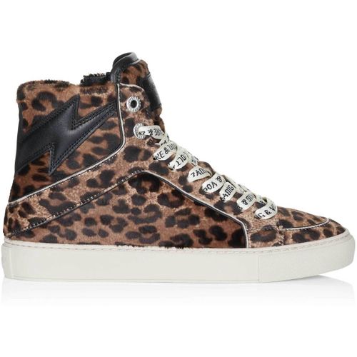 Baskets montantes HIGH FLASH Sneaker leopard - Zadig & Voltaire - Modalova