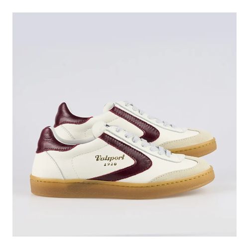 Baskets basses OLIMPIA CLASSIC VO882M-BIANCO BORDEAUX - Valsport - Modalova