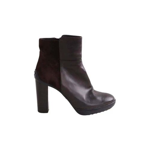Bottines Tod's Boots marron - Tod's - Modalova