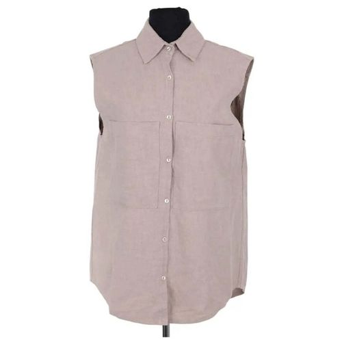 Blouses Top sans manche beige - Songe Lab - Modalova