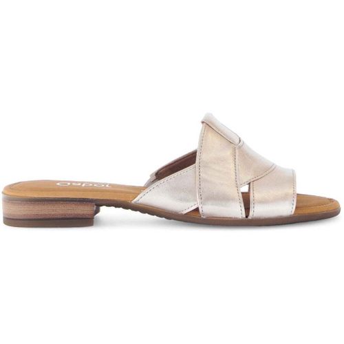 Mules Mules en cuir lisse à talon décroché - Gabor - Modalova
