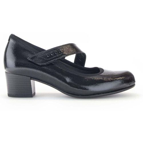 Sandales à talon Trotteurs en cuir vernis à talon décroché - Gabor - Modalova