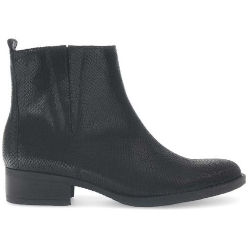 Bottines Bottines en cuir imprimé reptile à talon décroché - Gabor - Modalova