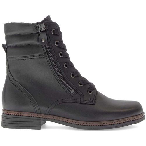 Bottines Bottines à lacets en cuir lisse à talon décroché - Gabor - Modalova