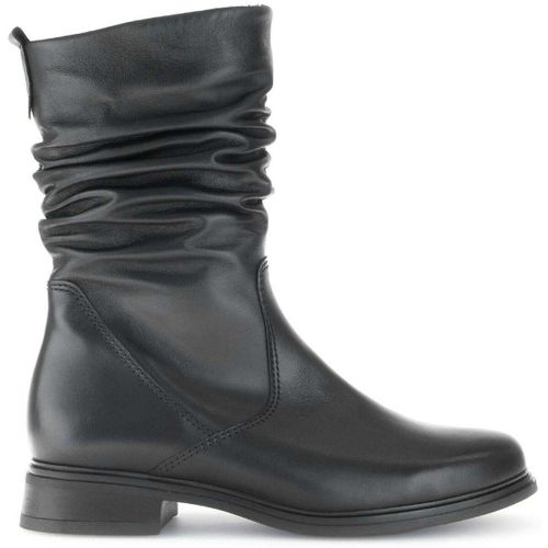 Bottines Bottines mid en cuir lisse à talon décroché - Gabor - Modalova