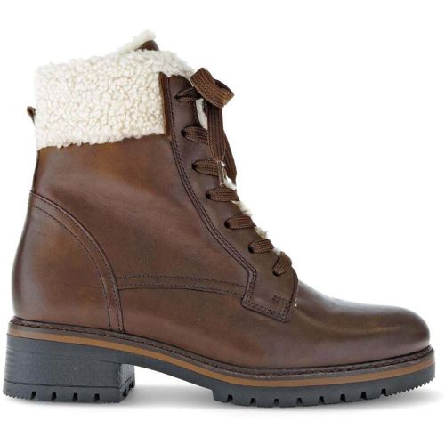 Bottines Bottines à lacets en cuir lisse à talon décroché - Gabor - Modalova