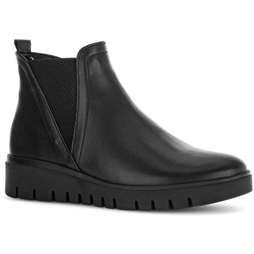 Bottines Bottines en cuir lisse à talon compensé - Gabor - Modalova