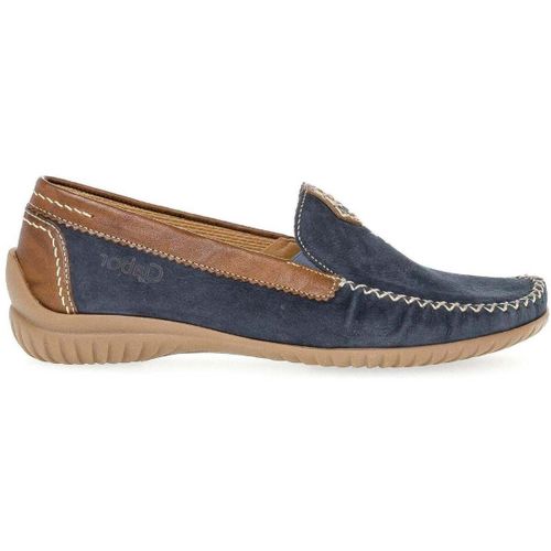 Mocassins Mocassins en cuir à talon compensé - Gabor - Modalova