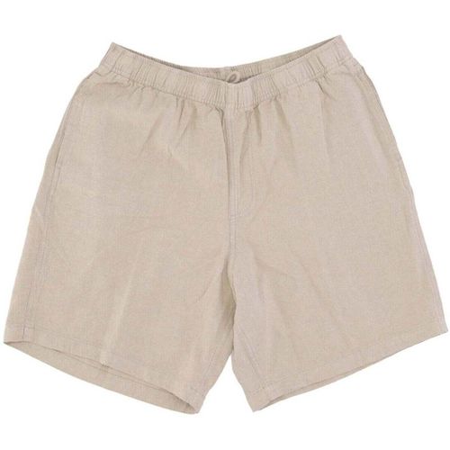 Short Pantalone Corto Uomo Easy Linen Short Oatmeal - Obey - Modalova
