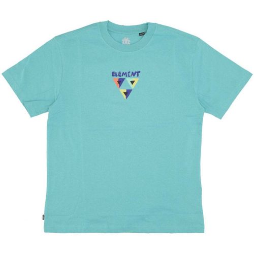 T-shirt Maglietta Uomo Conquer Tee Lagoon - Element - Modalova