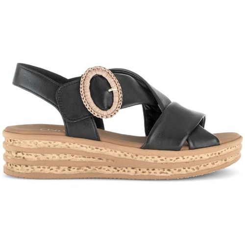 Sandales compensées Sandales en cuir à talon compensé - Gabor - Modalova