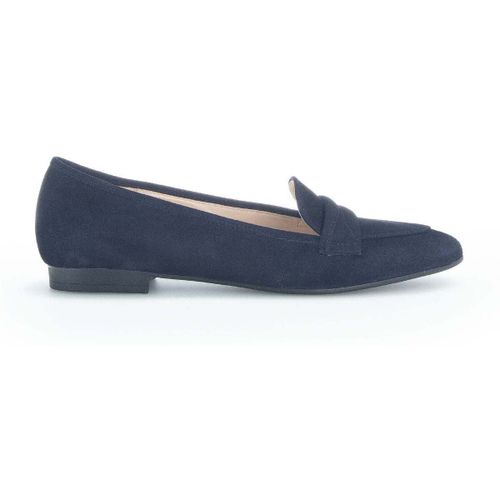 Mocassins Escarpins en suède à talon décroché - Gabor - Modalova