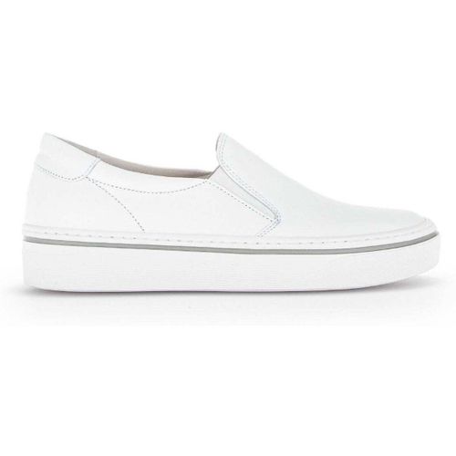 Slip ons Baskets en cuir lisse à talon plat - Gabor - Modalova