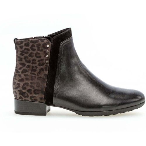 Bottines Bottines en cuir à talon décroché block - Gabor - Modalova