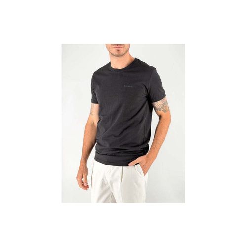 T-shirt Palm Angels Nera Logo Tonal - Palm Angels - Modalova