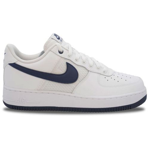 Baskets Air Force 1 '07 LV8 Mesh Tape White Navy - Nike - Modalova