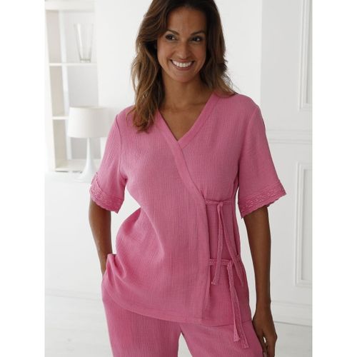 Ensembles de pyjama by - Pyjama gaze de coton - Daxon - Modalova