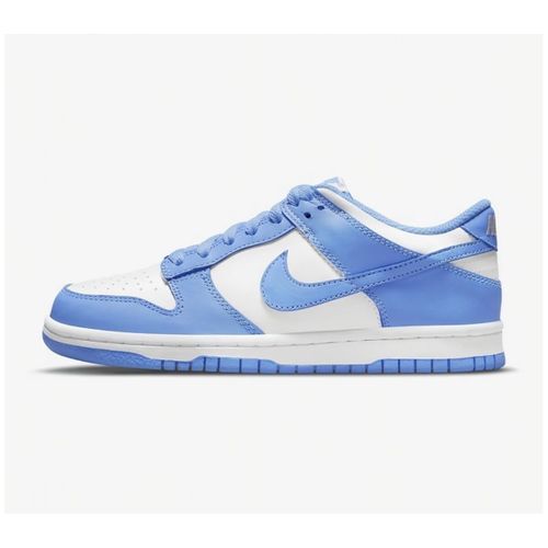 Baskets basses DUNK LOW BLEU CIEL BLANC - Nike - Modalova