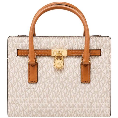 Sac à main Sac à main Hamilton Beige - MICHAEL Michael Kors - Modalova
