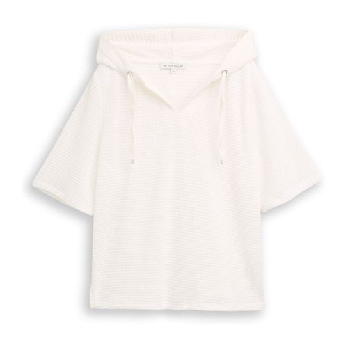 Pull Tom Tailor Sweat JACQUARD Ecru - Tom Tailor - Modalova