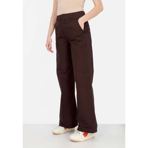 Pantalon Pantalone Lungo Donna W Mila Work Pant Java Brown - Obey - Modalova