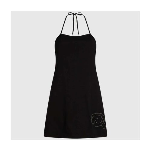 Robe Ikon Rhinestone Beach Dres - Karl Lagerfeld - Modalova