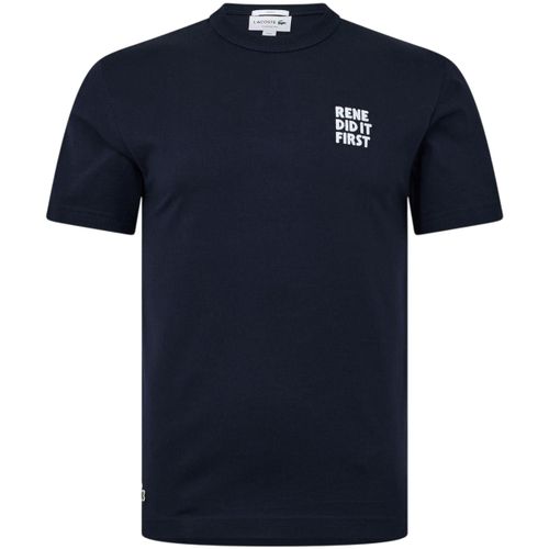 T-shirt Lacoste Rene Did It First - Lacoste - Modalova