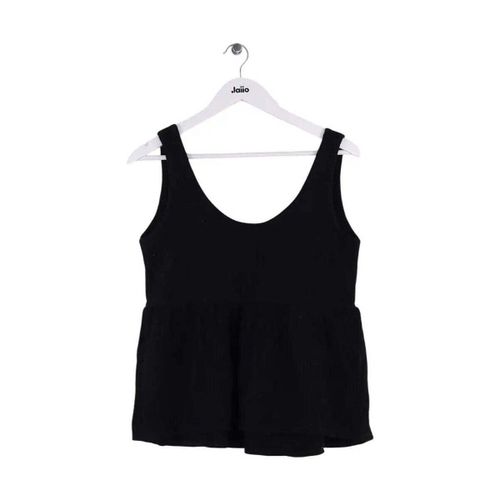 Blouses Top sans manche en coton noir - Songe Lab - Modalova