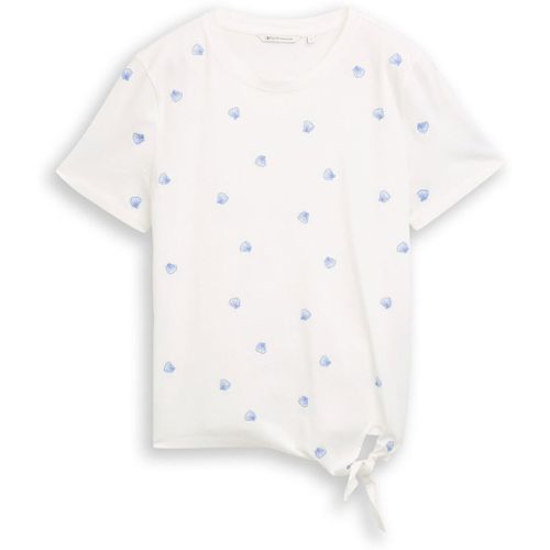 T-shirt Tee-Shirt Off White Shell - Tom Tailor - Modalova