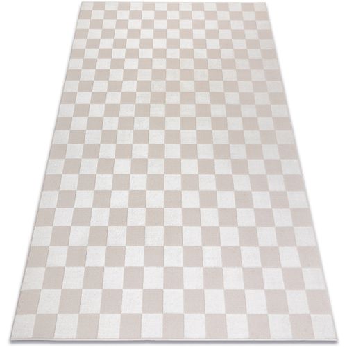 Tapis Tapis AURA EB112 crème - Échiquier, structurel, 180x270 cm - Rugsx - Modalova