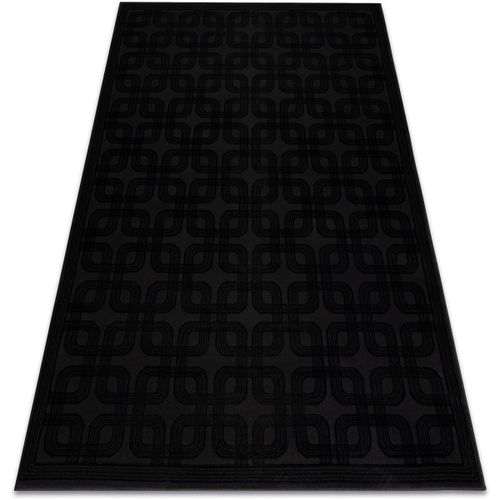 Tapis Tapis AURA J2556A noir / anthracite - 80x150 cm - Rugsx - Modalova